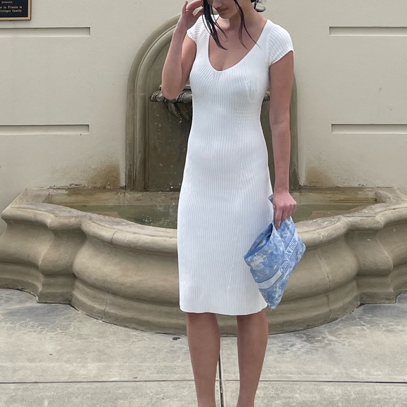 Guess | Dresses | Guess White Knit Dress | Poshmark